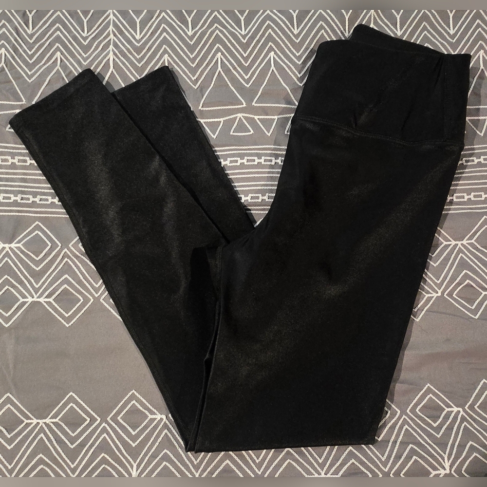 Noli Liquid Leggings in Black Gloss Size  Small